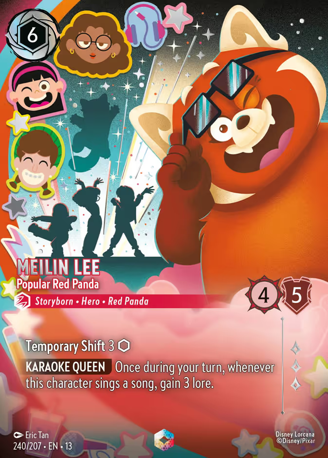 Meilin Lee - Popular Red Panda (Enchanted) - 240/207
