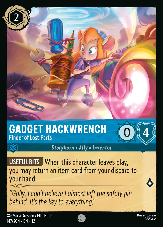 Gadget Hackwrench - Finder of Lost Parts - 147/204