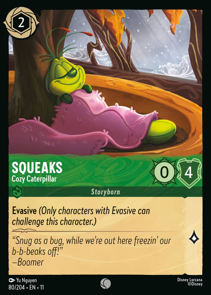 Squeaks - Cozy Caterpillar - 80/204