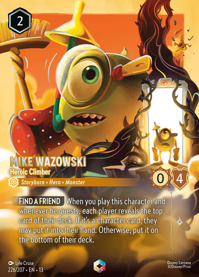 Mike Wazowski - Heroic Climber (Enchanted) - 226/207