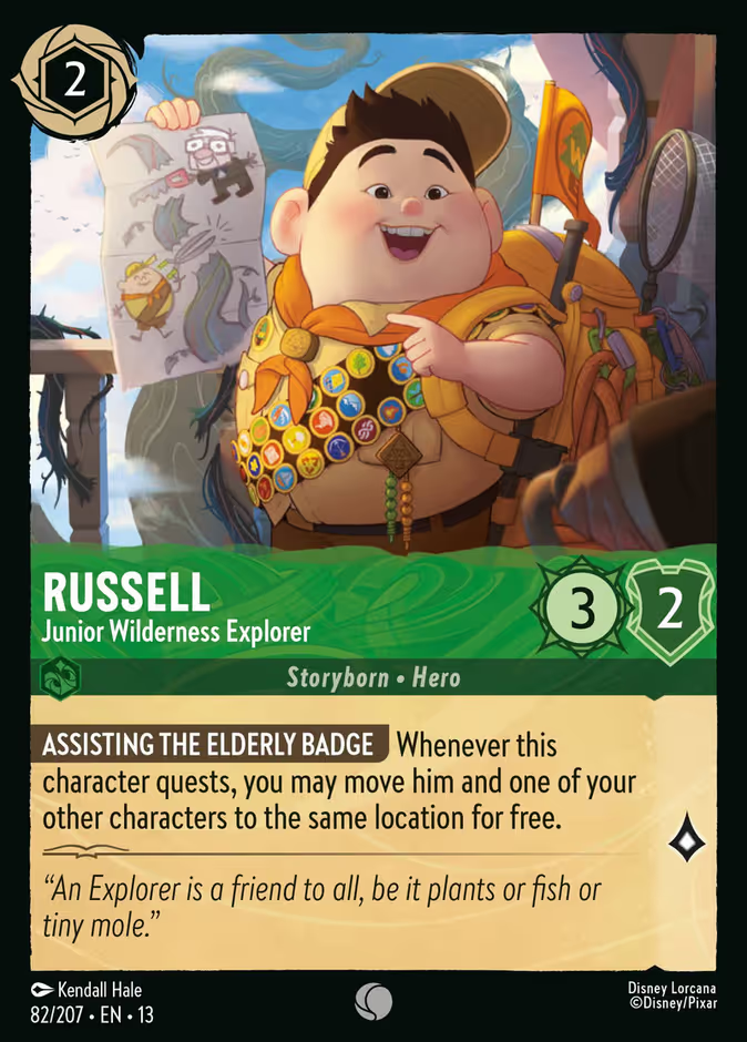 Russell - Junior Wilderness Explorer - 82/207 - Cold Foil