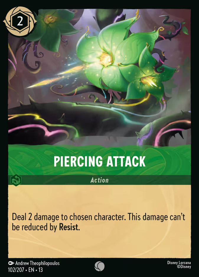 Piercing Attack - 102/207
