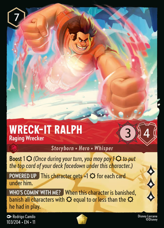 Wreck-It Ralph - Raging Wrecker - 103/204