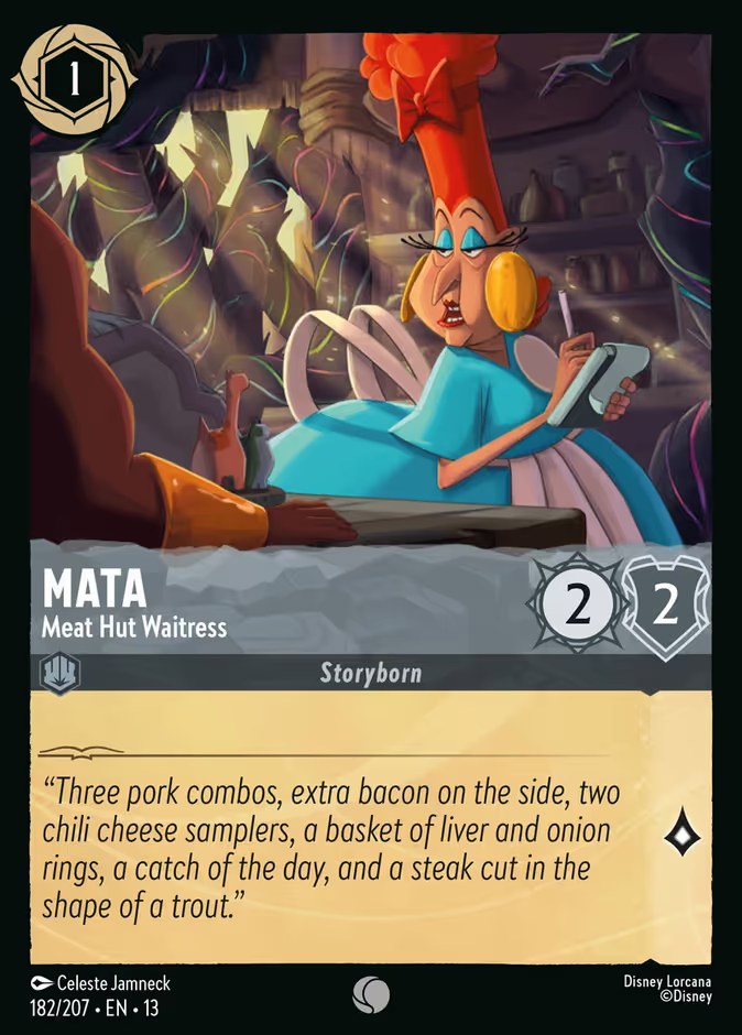 Mata - Meat Hut Waitress - 182/207