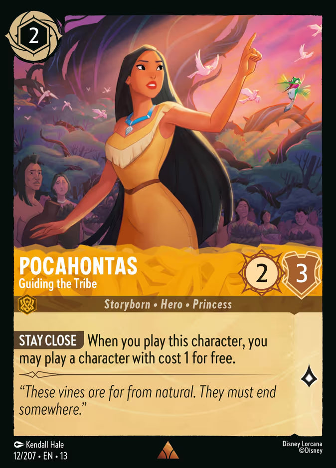Pocahontas - Guiding the Tribe - 12/207