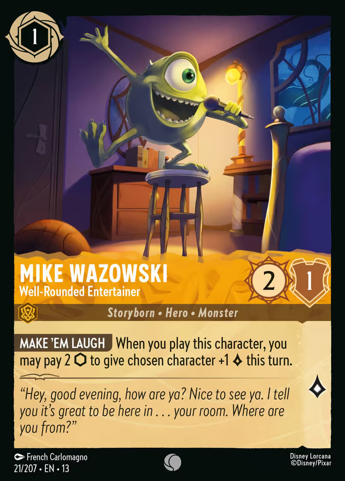 Mike Wazowski - Well-Rounded Entertainer - 21/207