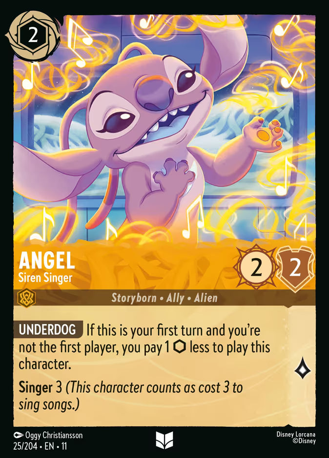 Angel - Siren Singer - 25/204 - Cold Foil