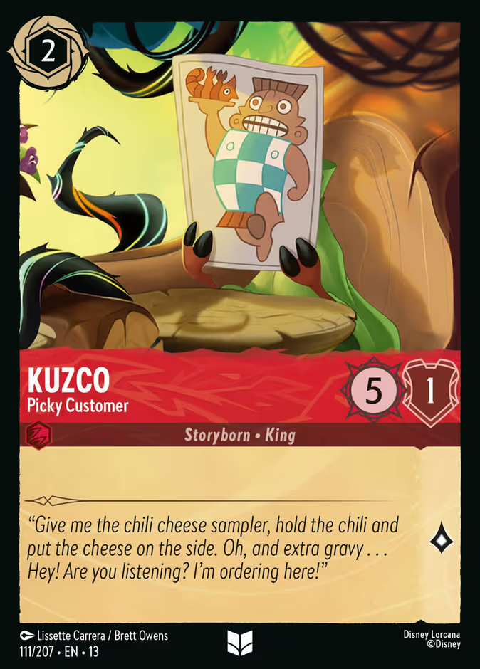 Kuzco - Picky Customer (Foil) - 111/207 - Cold Foil