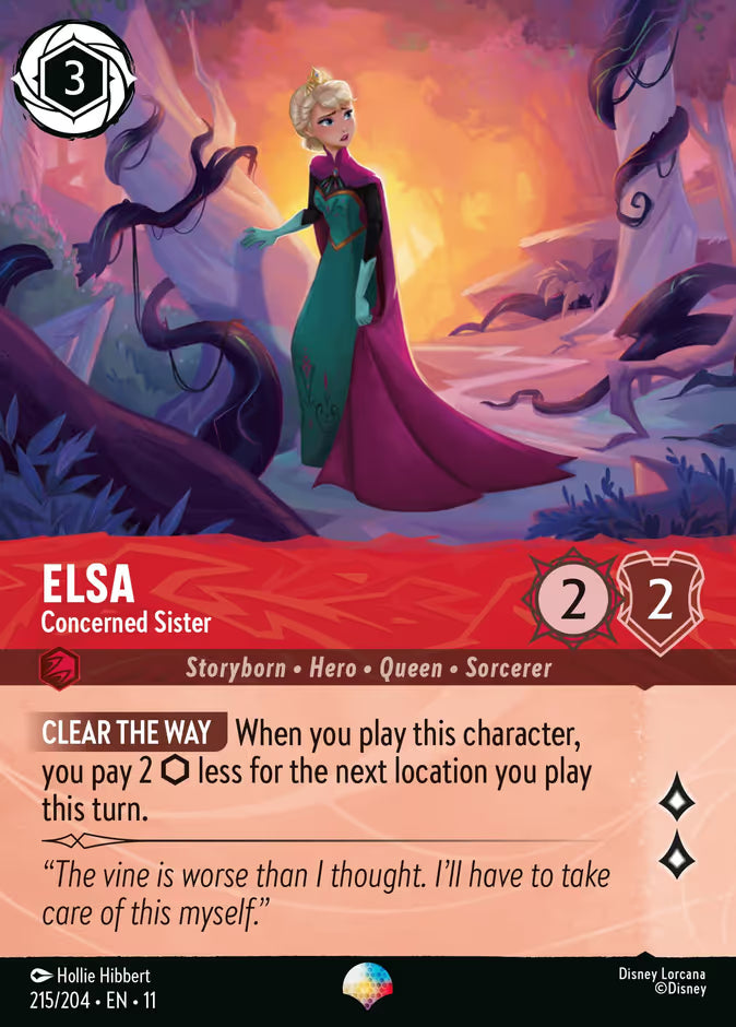 Elsa - Concerned Sister (Epic) - 215/204