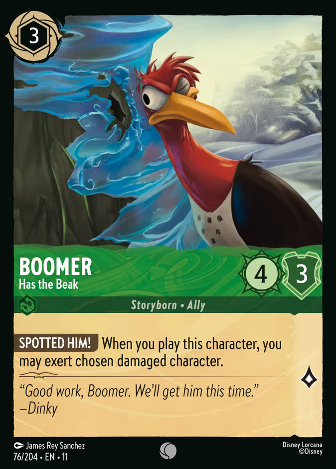 Boomer - Has the Beak - 76/204 - Cold Foil