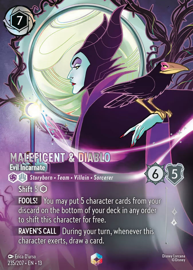 Maleficent & Diablo - Evil Incarnate (Enchanted) - 235/207