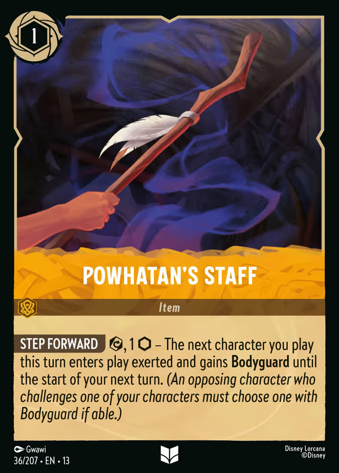 Powhatan's Staff - 36/207