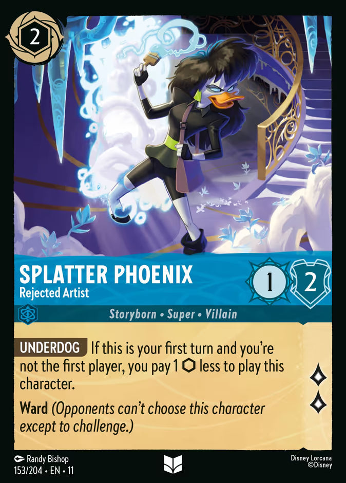 Splatter Phoenix - Rejected Artist - 153/204