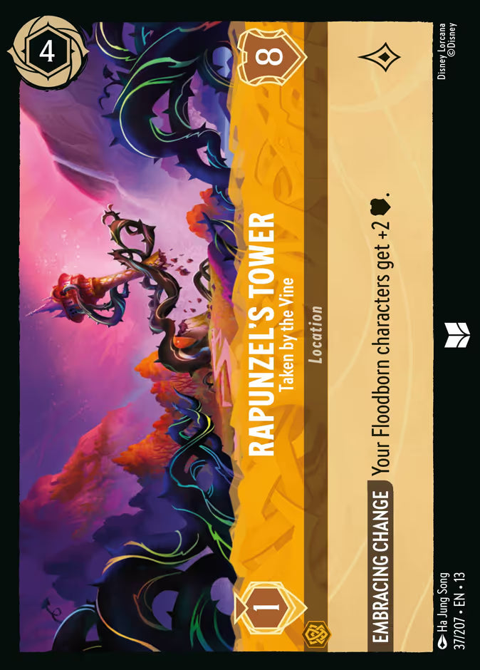 Rapunzel's Tower - Taken by the Vine - 37/207 - Cold Foil