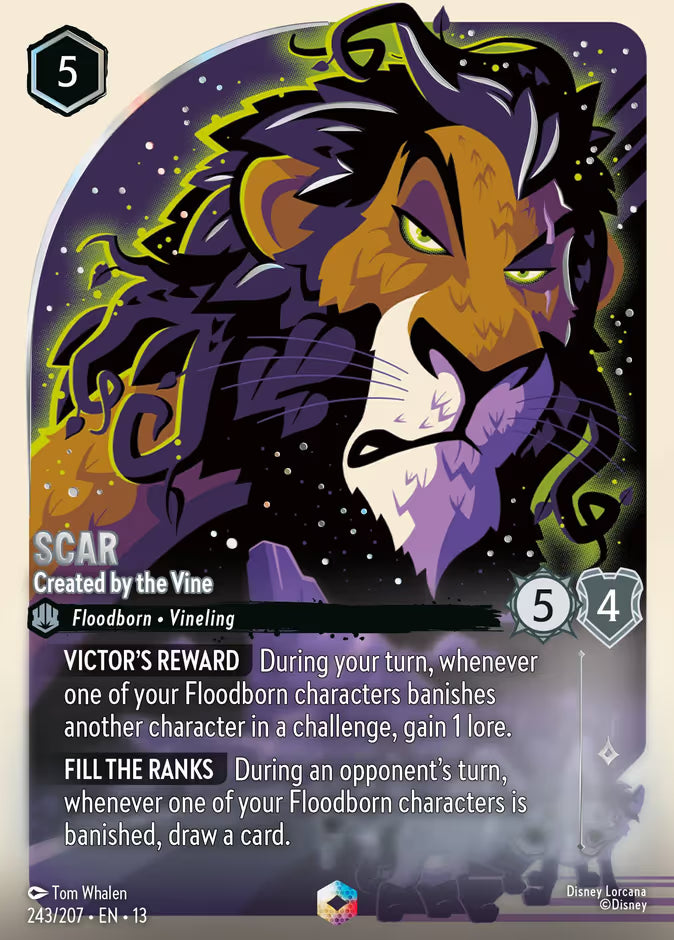 Scar - Created by the Vine (Enchanted) - 243/207