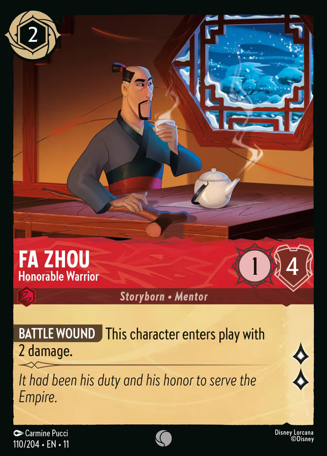 Fa Zhou - Honorable Warrior - 110/204