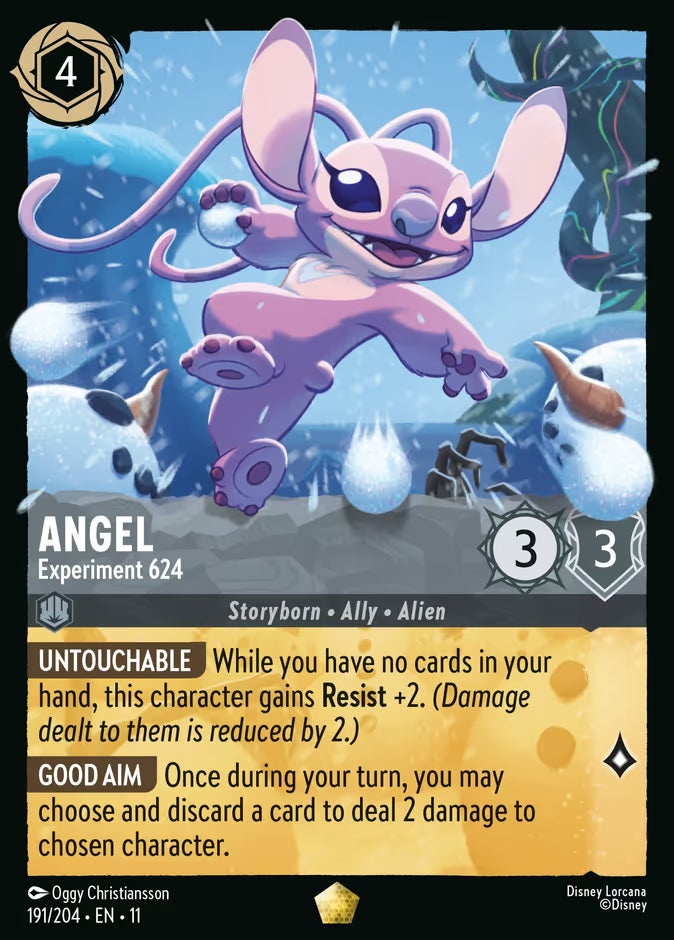 Angel - Experiment 624 - 191/204 - Cold Foil