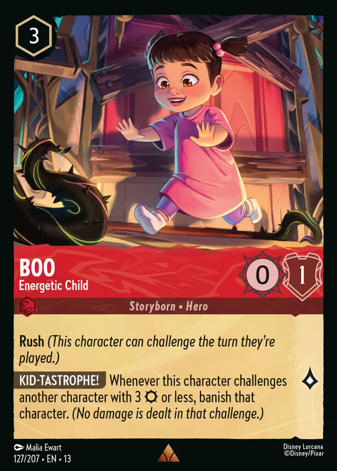 Boo - Energetic Child - 127/207 - Cold Foil