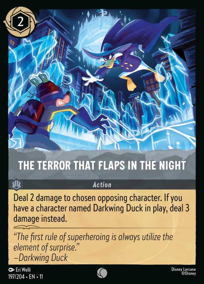 The Terror That Flaps in the Night - 197/204 - Cold Foil