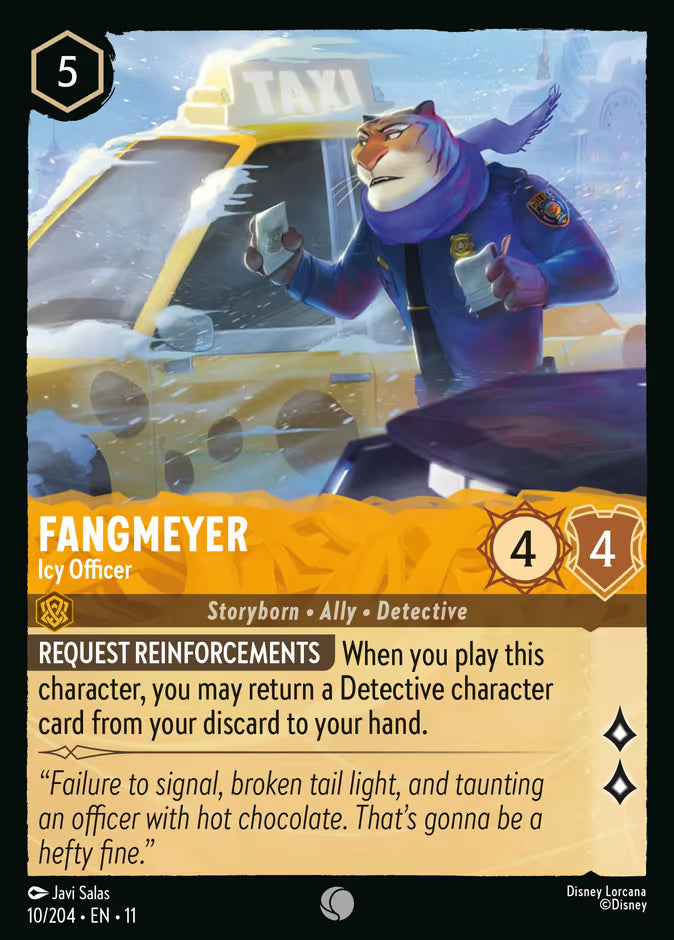 Fangmeyer - Icy Officer - 10/204 - Cold Foil
