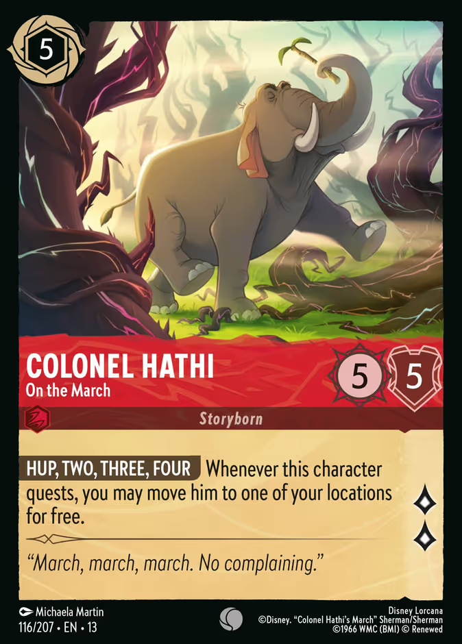 Colonel Hathi - On the March - 116/207