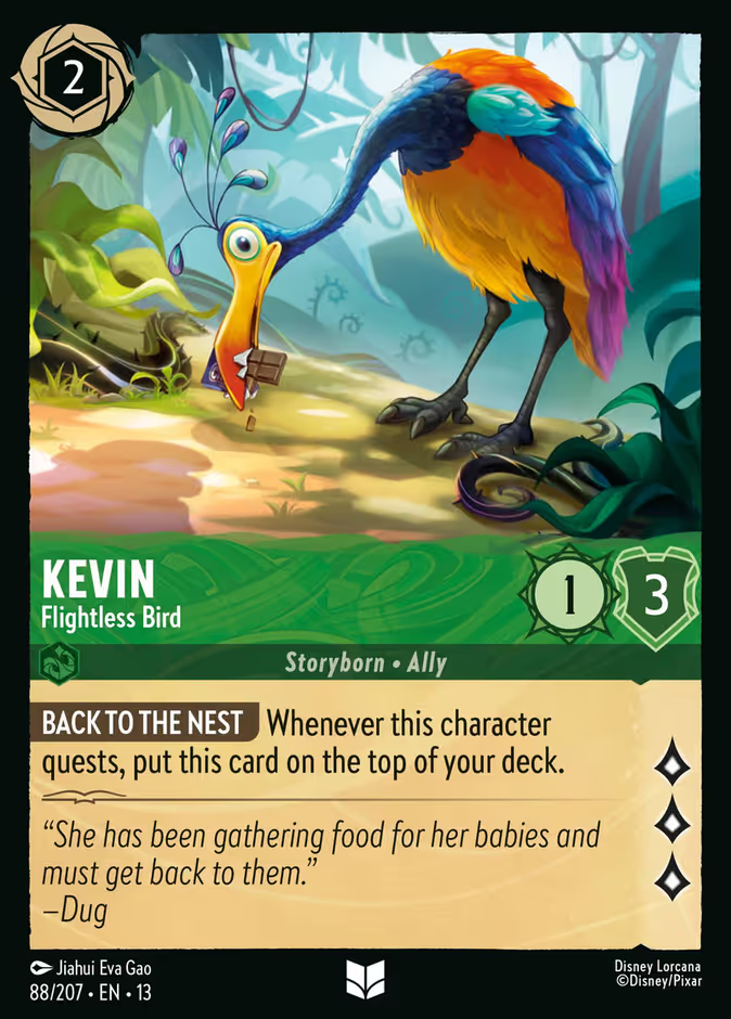 Kevin - Flightless Bird - 88/207