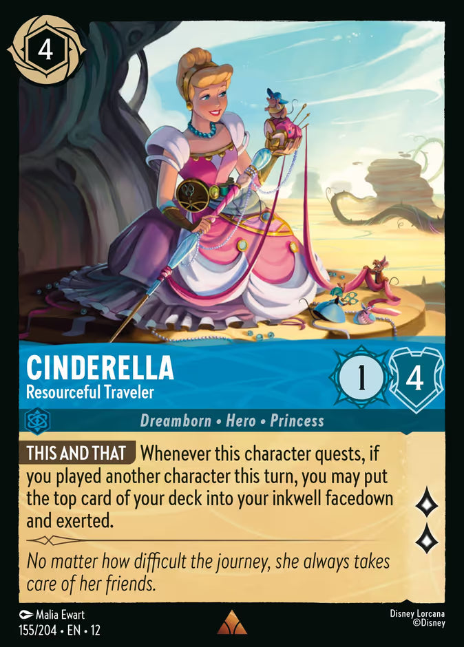Cinderella - Resourceful Traveler - 155/204 - Cold Foil