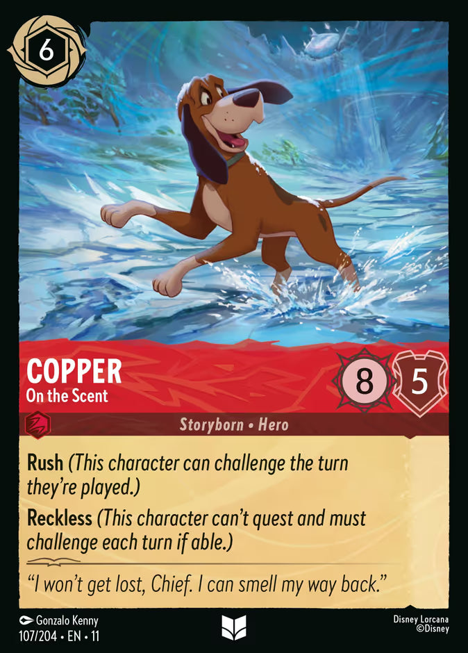Copper - On the Scent - 107/204