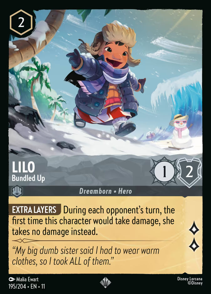 Lilo - Bundled Up - 195/204 - Cold Foil