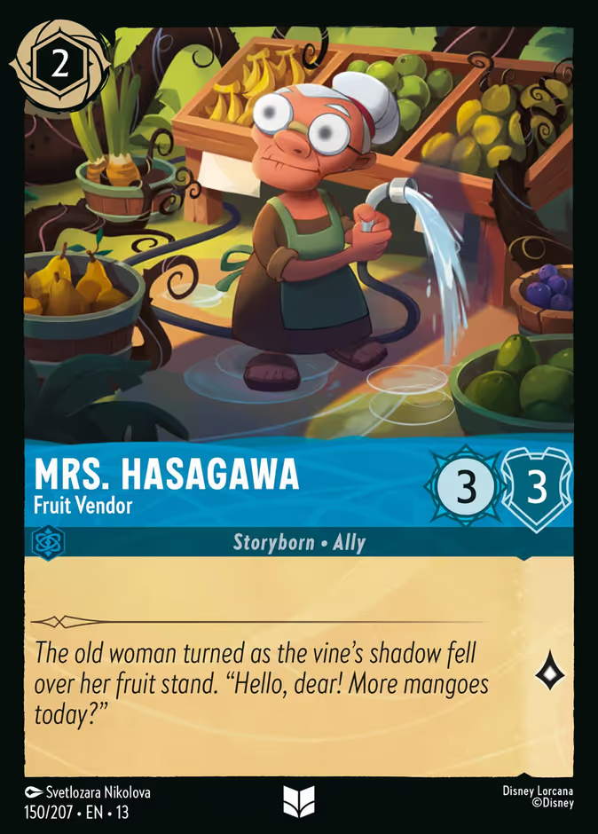 Mrs. Hasagawa - Fruit Vendor - 150/207