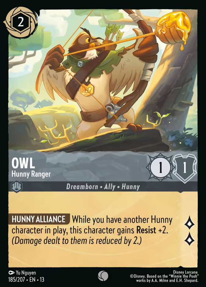 Owl - Hunny Ranger - 185/207