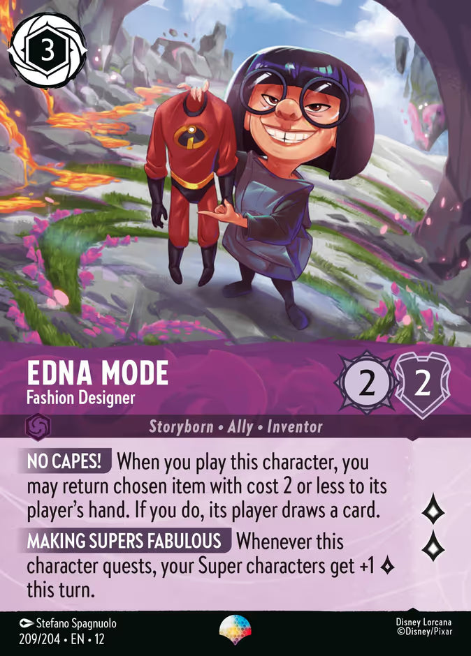Edna Mode - Fashion Designer (Epic) - 209/204