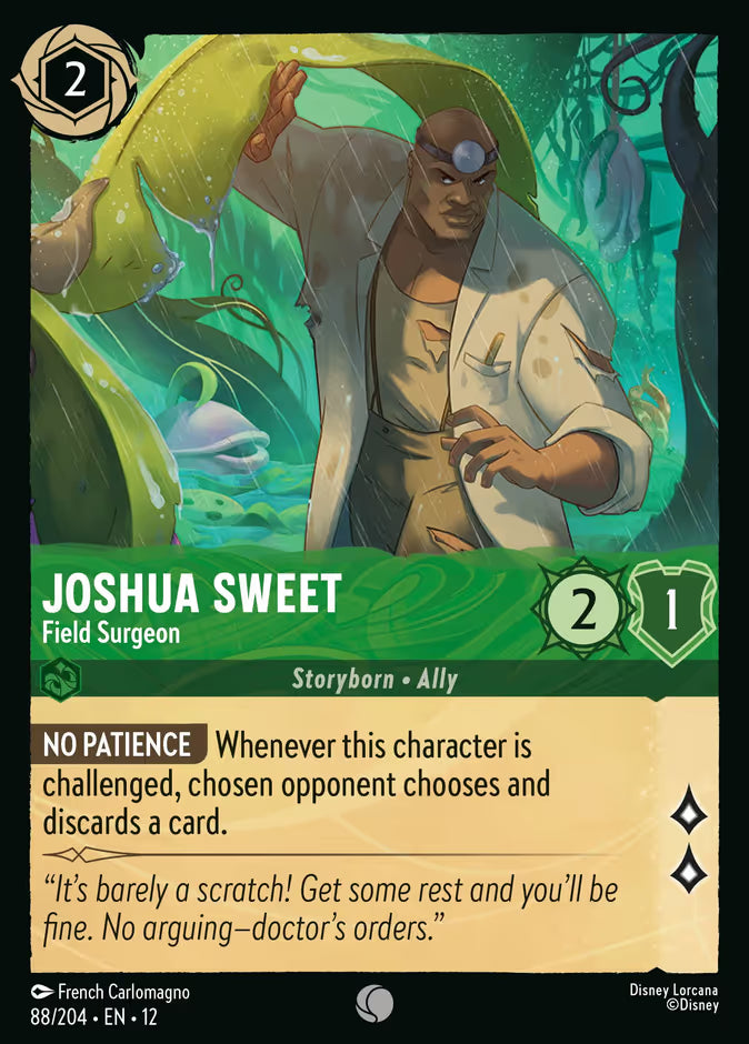 Joshua Sweet - Field Surgeon - 88/204