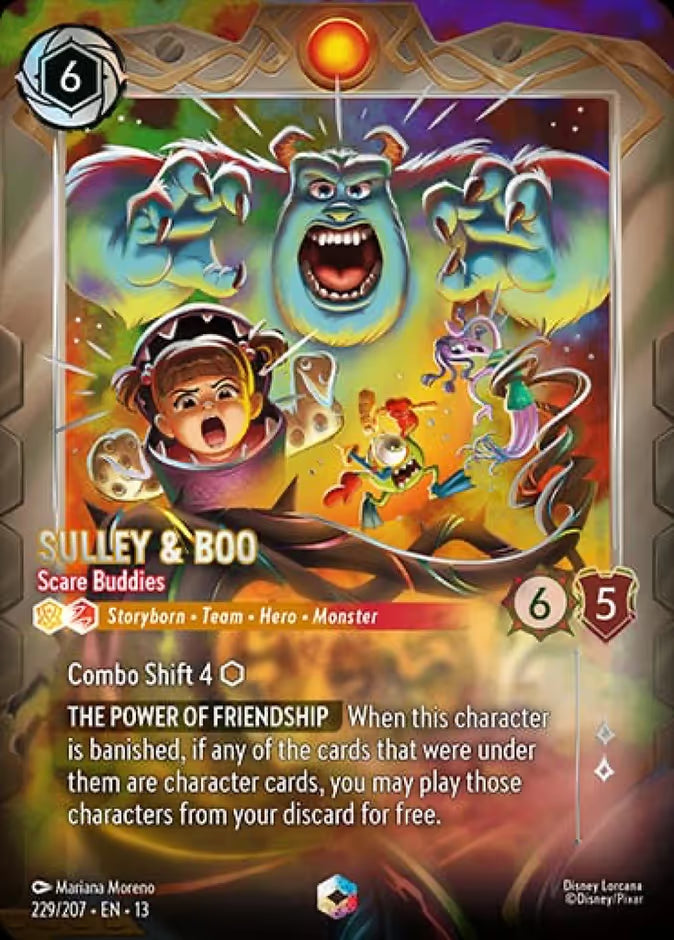 Sulley & Boo - Scare Buddies (Enchanted) - 229/207