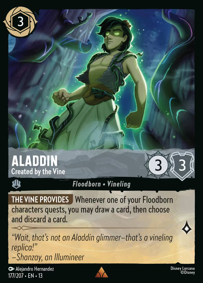 Aladdin - Created by the Vine - 177/207