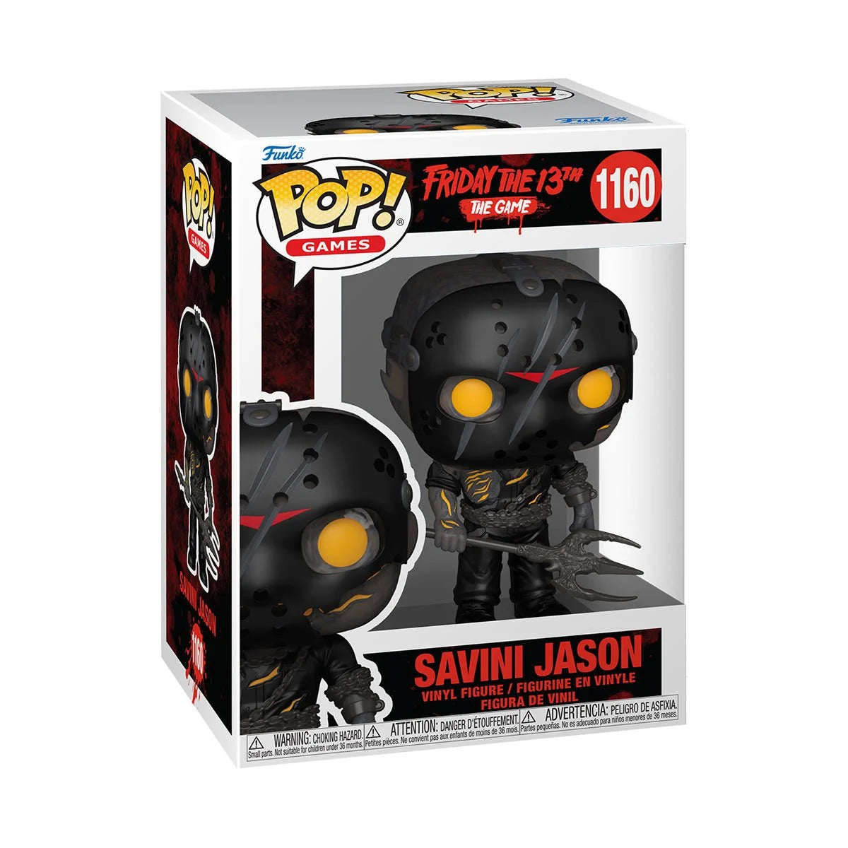 Pop Games Friday The 13 The Game Savini Jason Figure