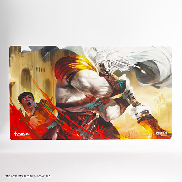 Playmat: MTG Prime- Secrets of Strixhaven- Ajani's Response