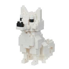 Nanoblock Dogs Hokkaido Dog