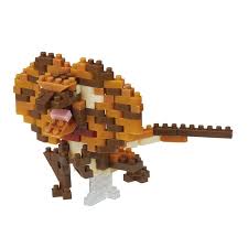 Nanoblock Reptilia Frilled-Neck Lizard