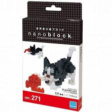 Nanoblock Cats Playing Cat