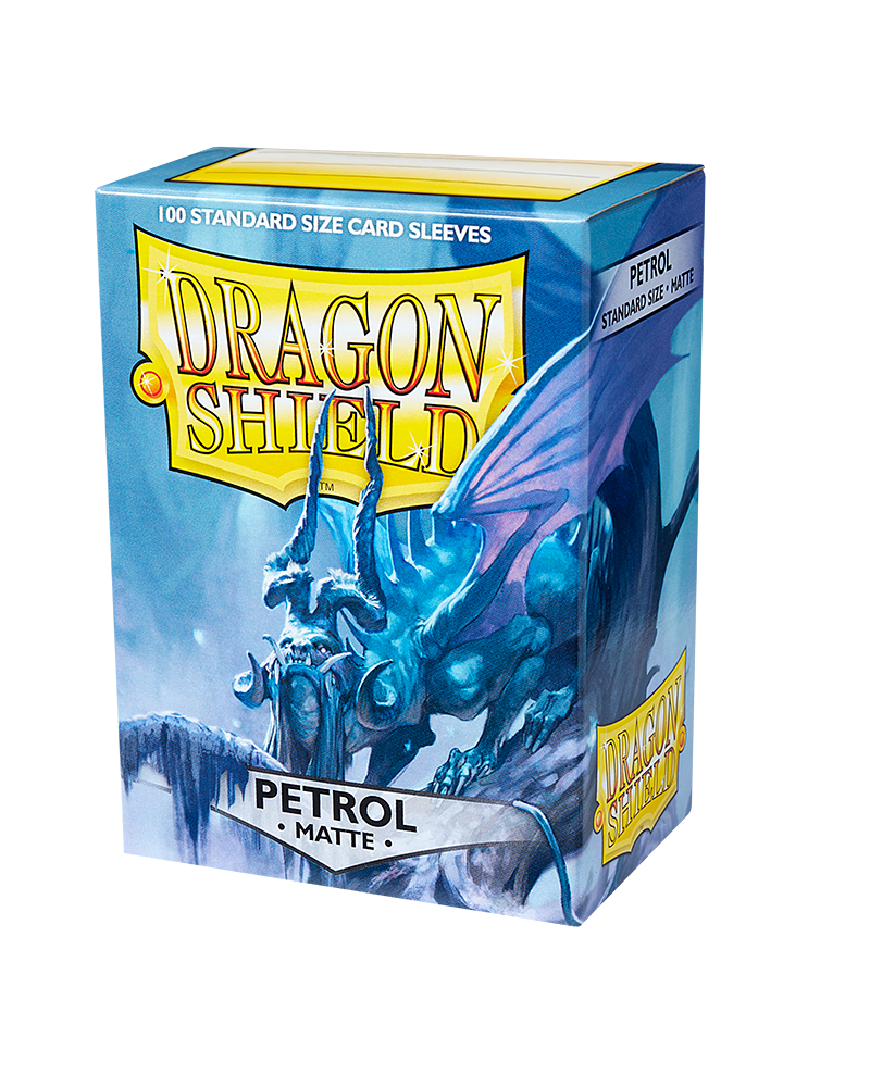 Dragon Shield Sleeves: Standard Matte - Petrol 100CT