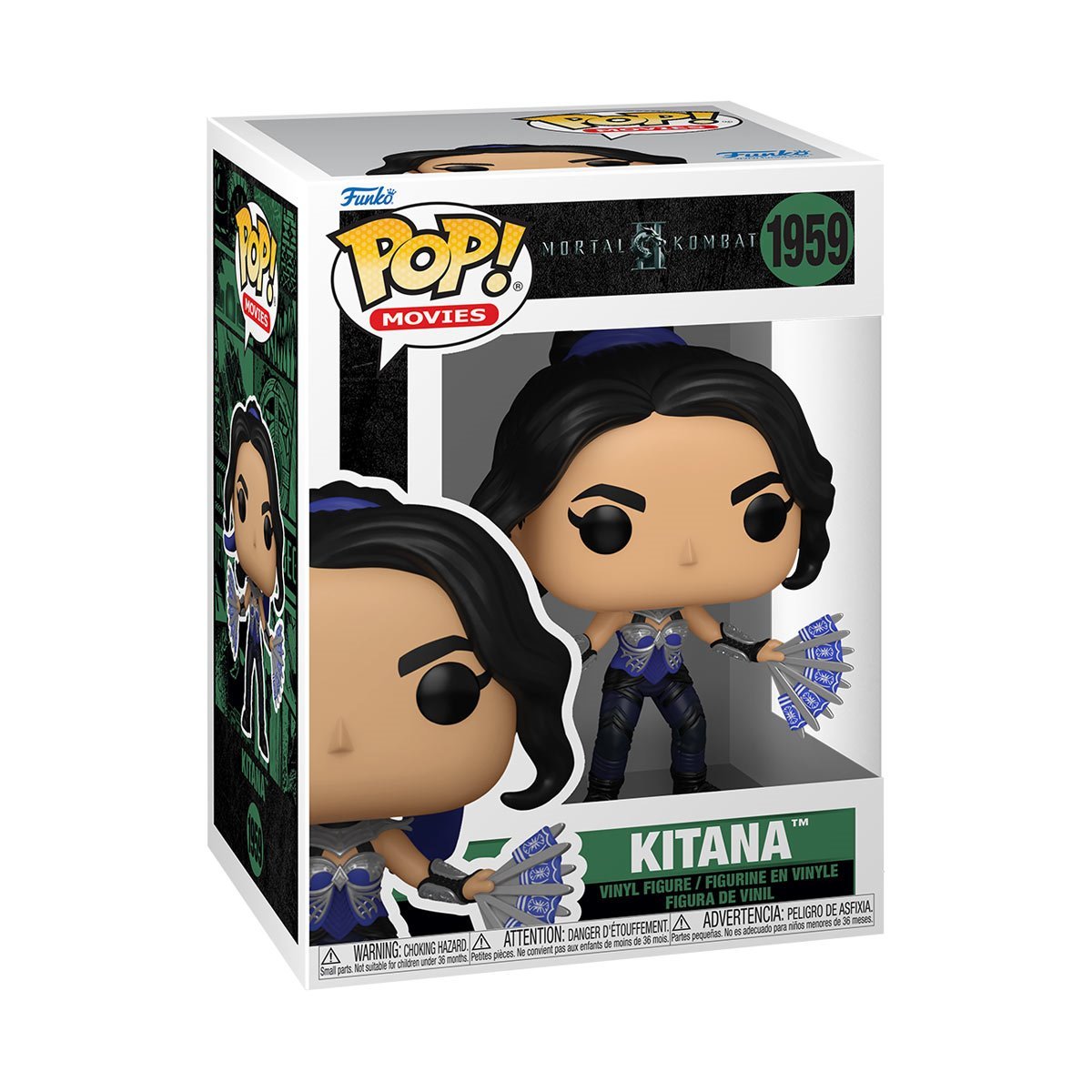 Mortal Kombat II Kitana Funko Pop! Vinyl Figure #1959