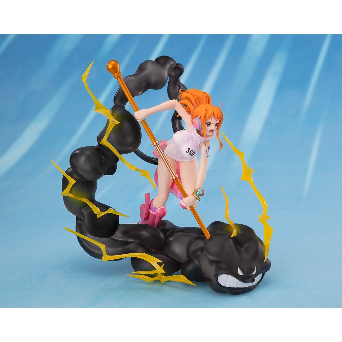 One Piece The Future Island Egghead Version Nami Lightning Blast Extra Battle FiguartsZERO Statue