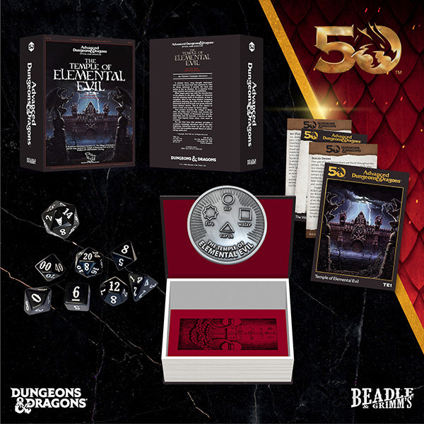 D&D Classic Module Dice Set: The Temple of Elemental Evil