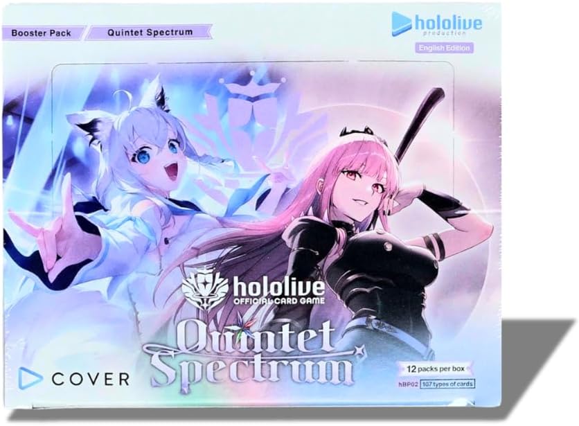 hololive OCG: BP02 - Quintet Spectrum Booster Box