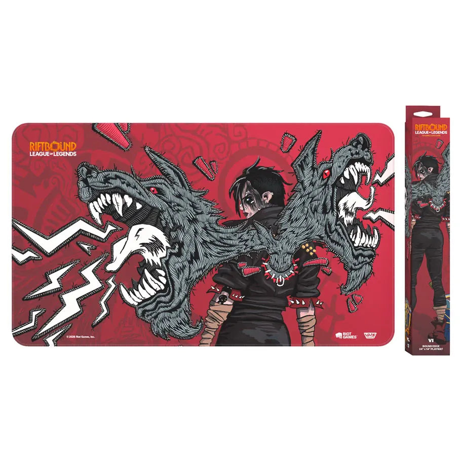 Riftbound - League of Legends TCG: Unleashed Playmat 1 - Vi, Piltover Enforcer