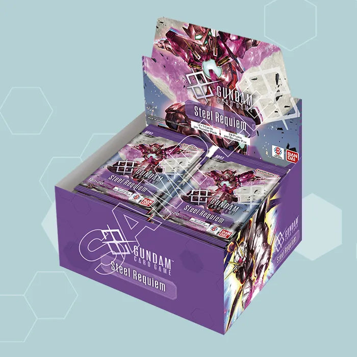 Gundam Card Game GD03 - Steel Requiem Booster Box