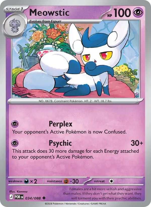 Meowstic - 034/088