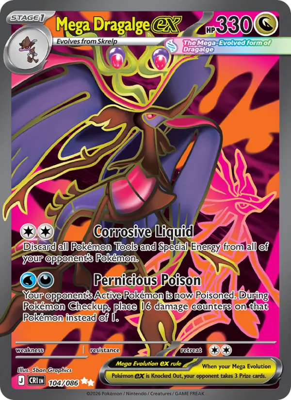 Mega Dragalge ex  - 104/086