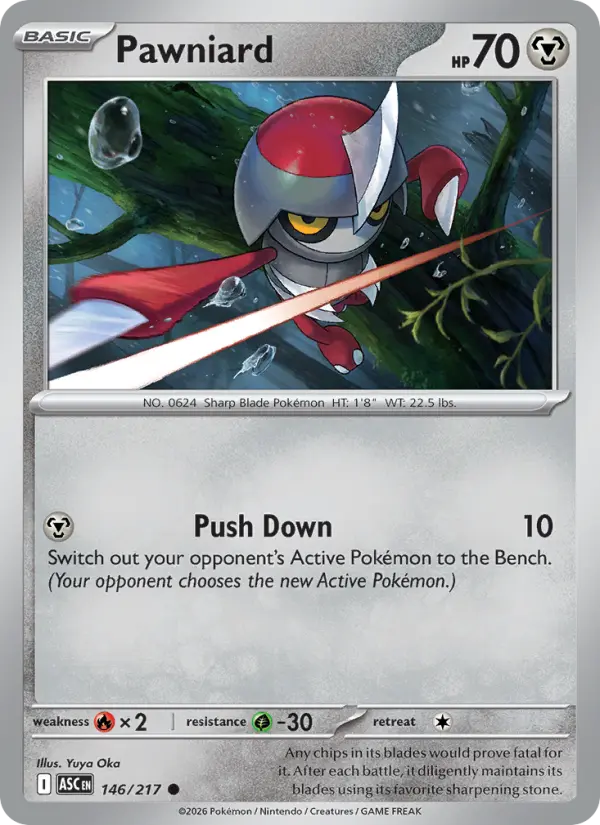 Pawniard (Quick Ball) - 146/217 - Reverse Holofoil